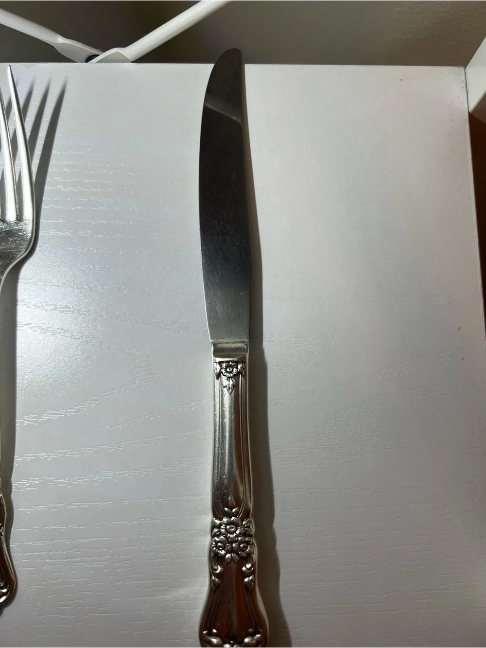 Stainless Set of Silverware (2 sets of spoons, 2 sets of forks, 1 set of knifes)